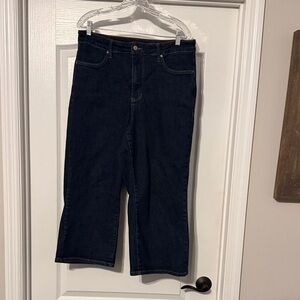 Judy Blue Dark Wash Capris